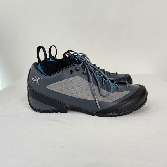 Arc’Teryx Acrux FL GTX Approach Ortholite Blue Women’s Size 6 Vibram Soul Hiking - Picture 3 of 14